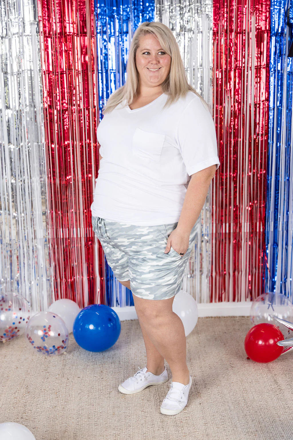 JAMIE SHORTS- CAMO- MICHELLE MAE