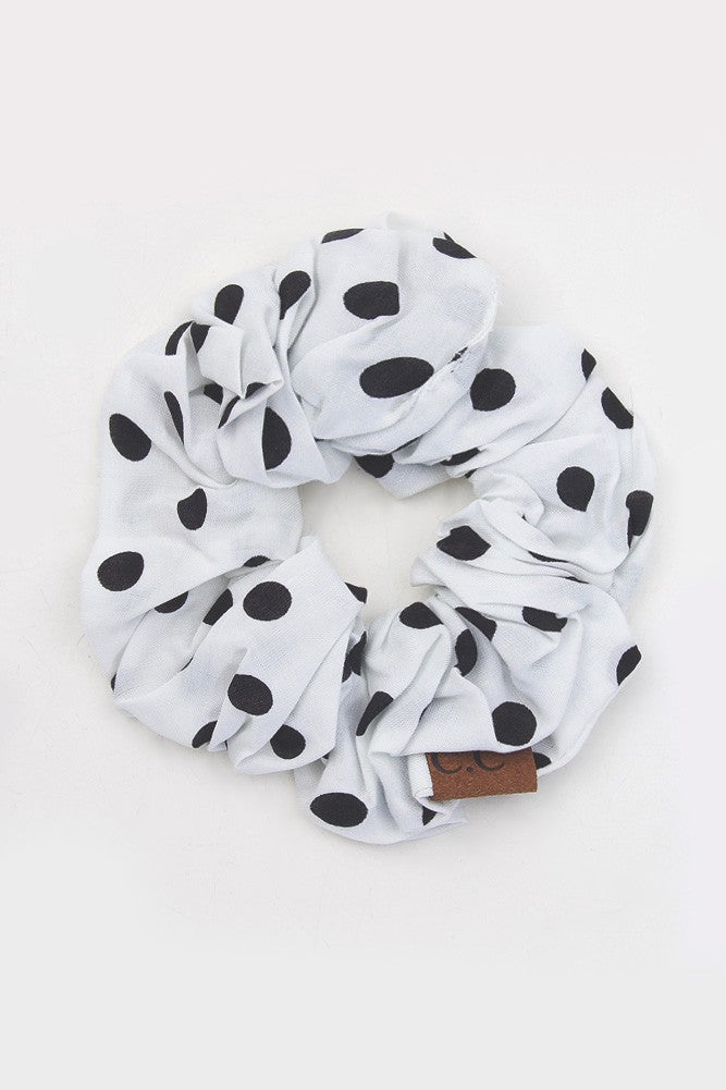 C.C Polka Dot Scrunchies