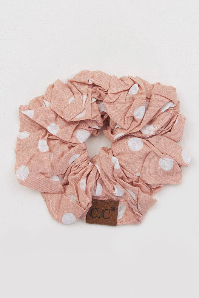 C.C Polka Dot Scrunchies