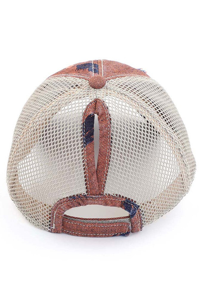 CC FEATHER BALL CAP HAT