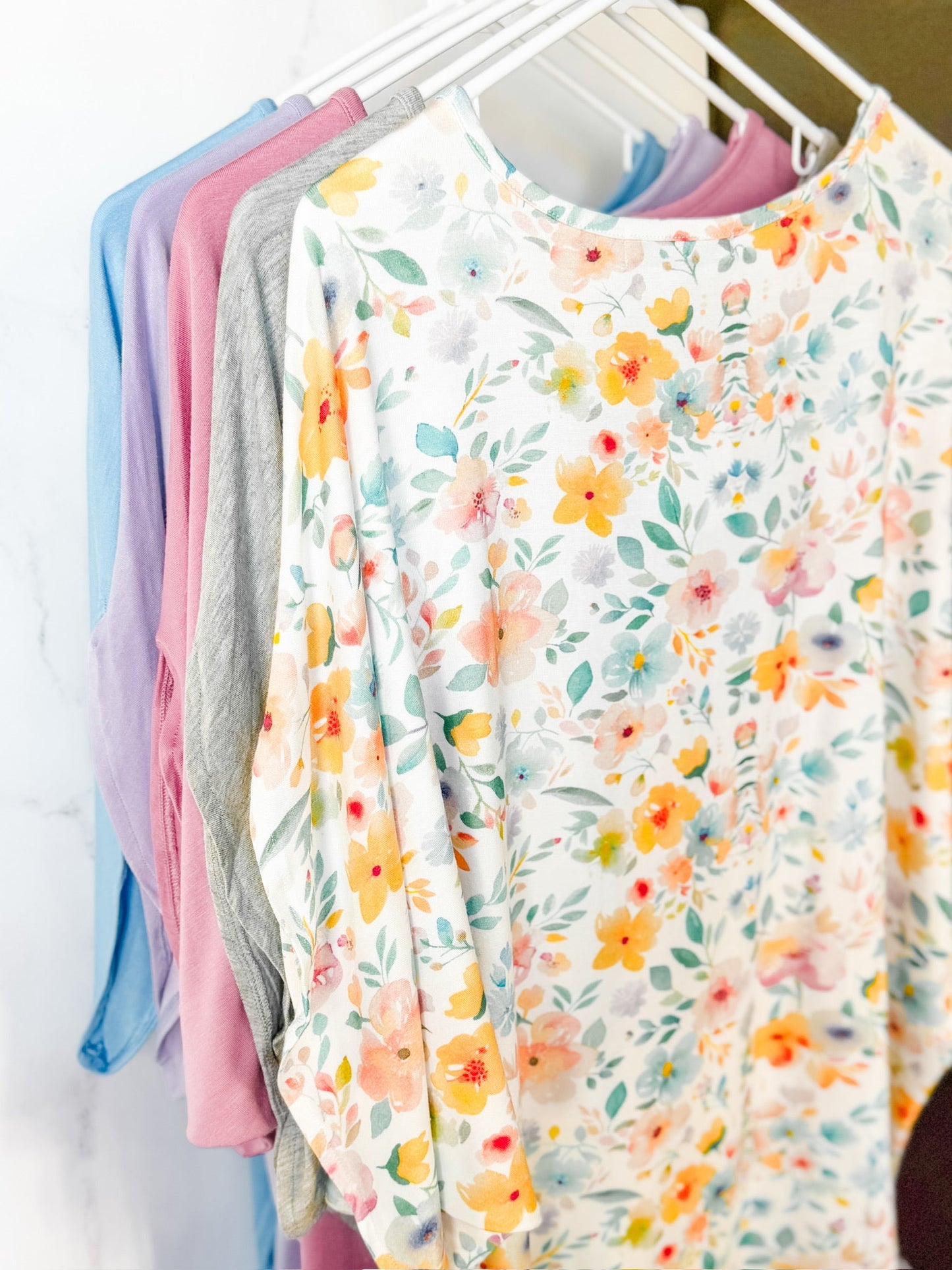 IN STOCK Darcy Dolman Top - Rose FINAL SALE
