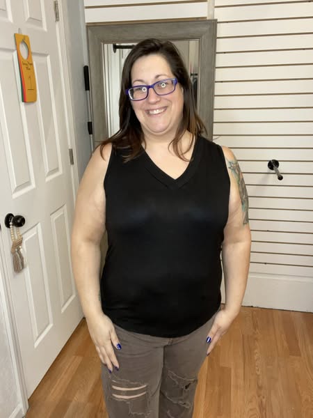 LENESSA SLEEVELESS TOP - STACCATO