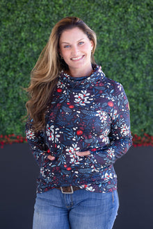 IN STOCK Soft Funnel Neck - Christmas Berry