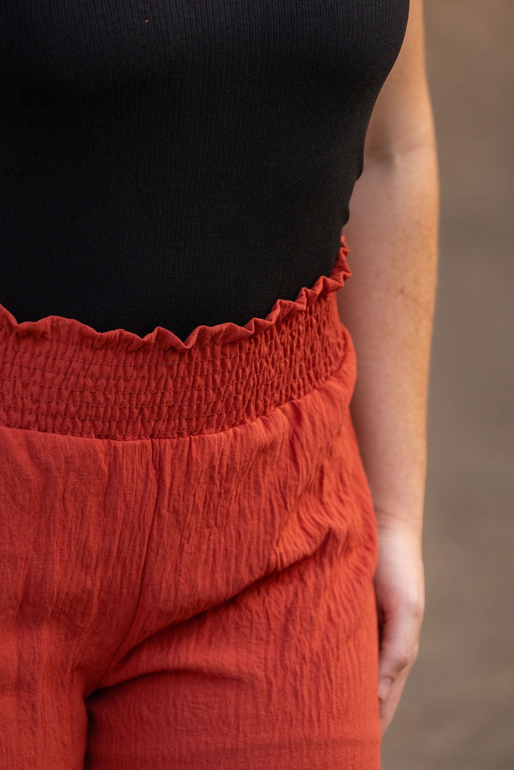 IN STOCK Presley Palazzo Pants - Brick