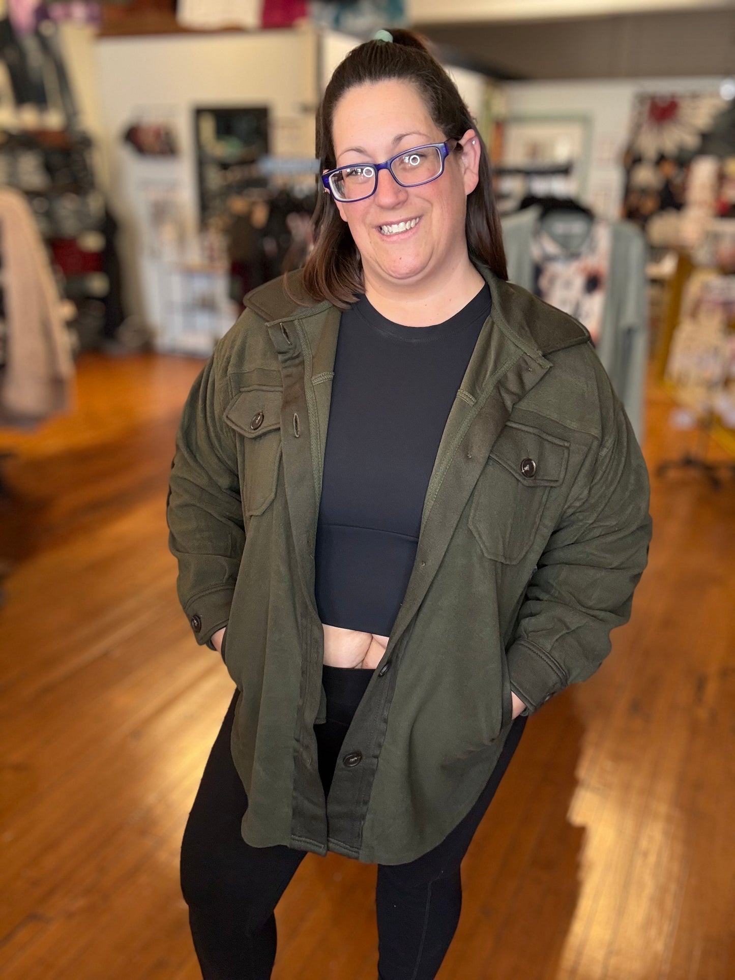 ANASTASIA - Fleece Shacket