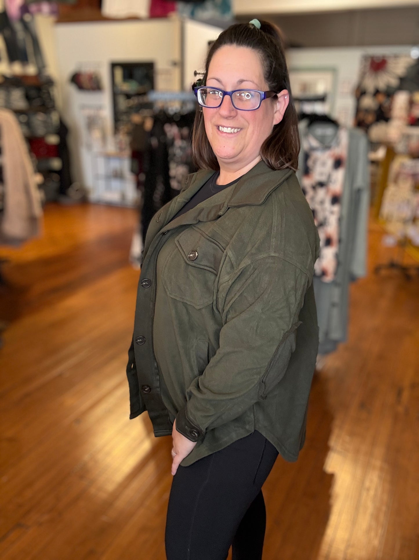 ANASTASIA - Fleece Shacket