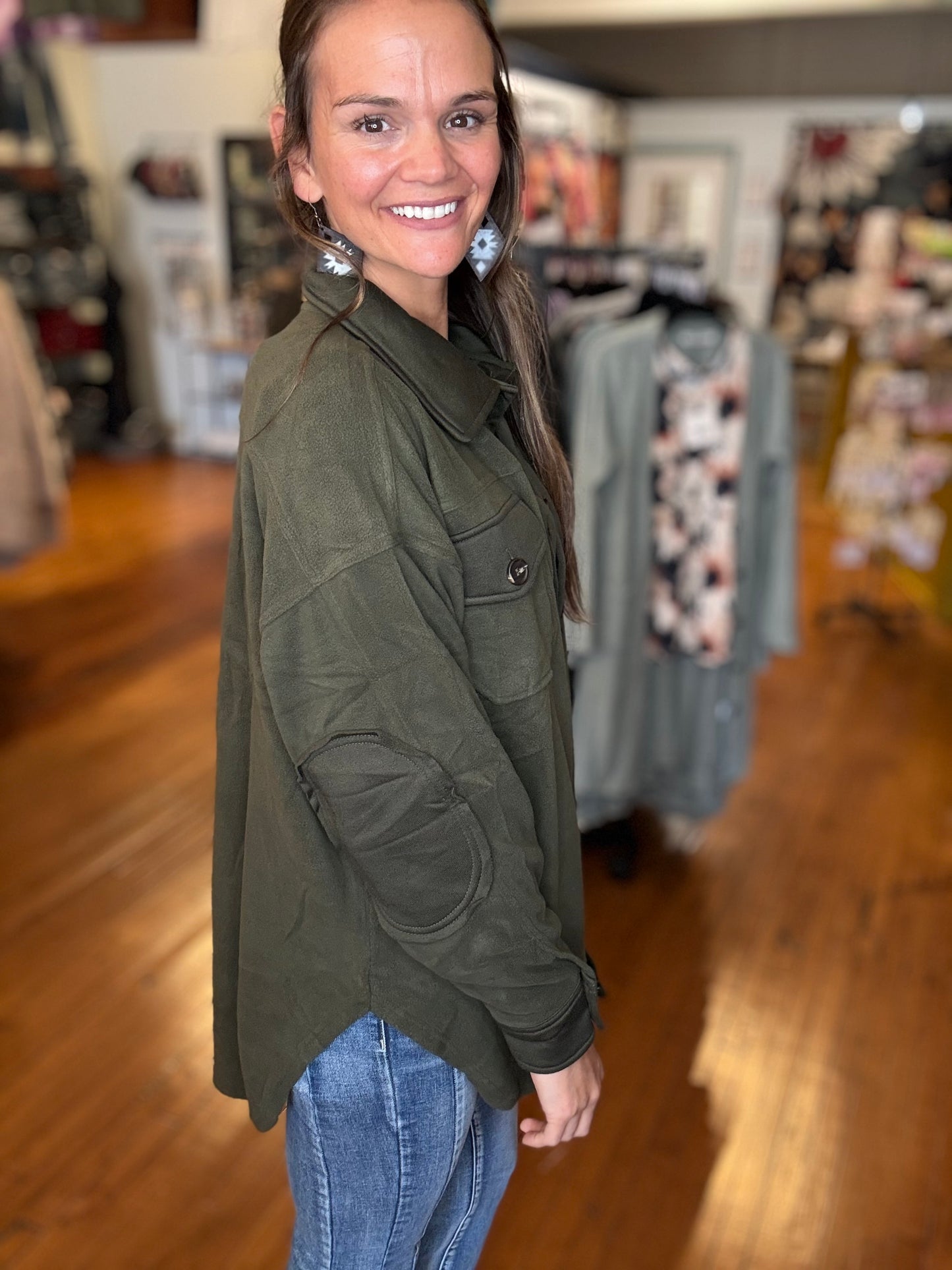 ANASTASIA - Fleece Shacket