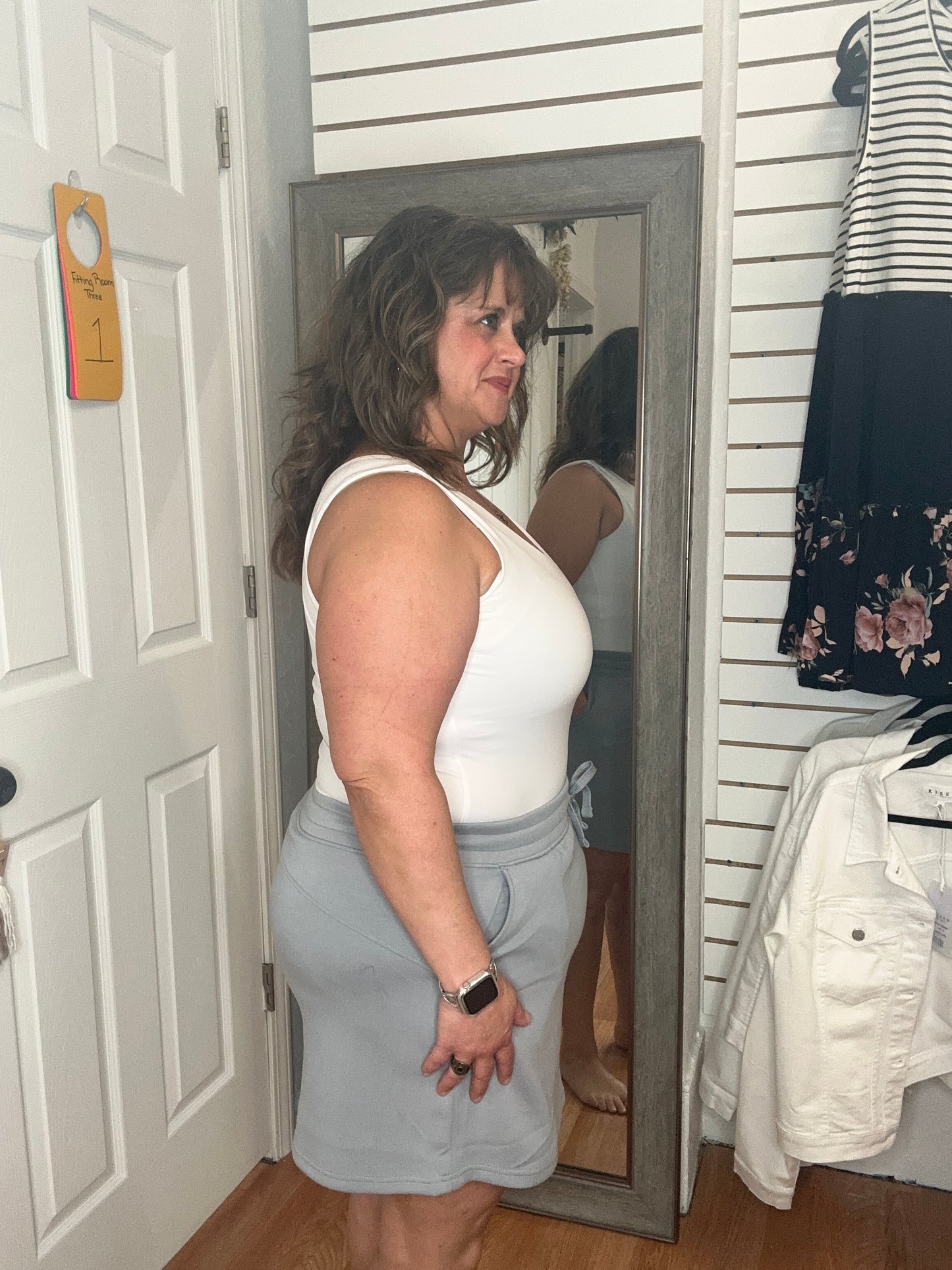 JACIE SKORT - GREY- RAE MODE