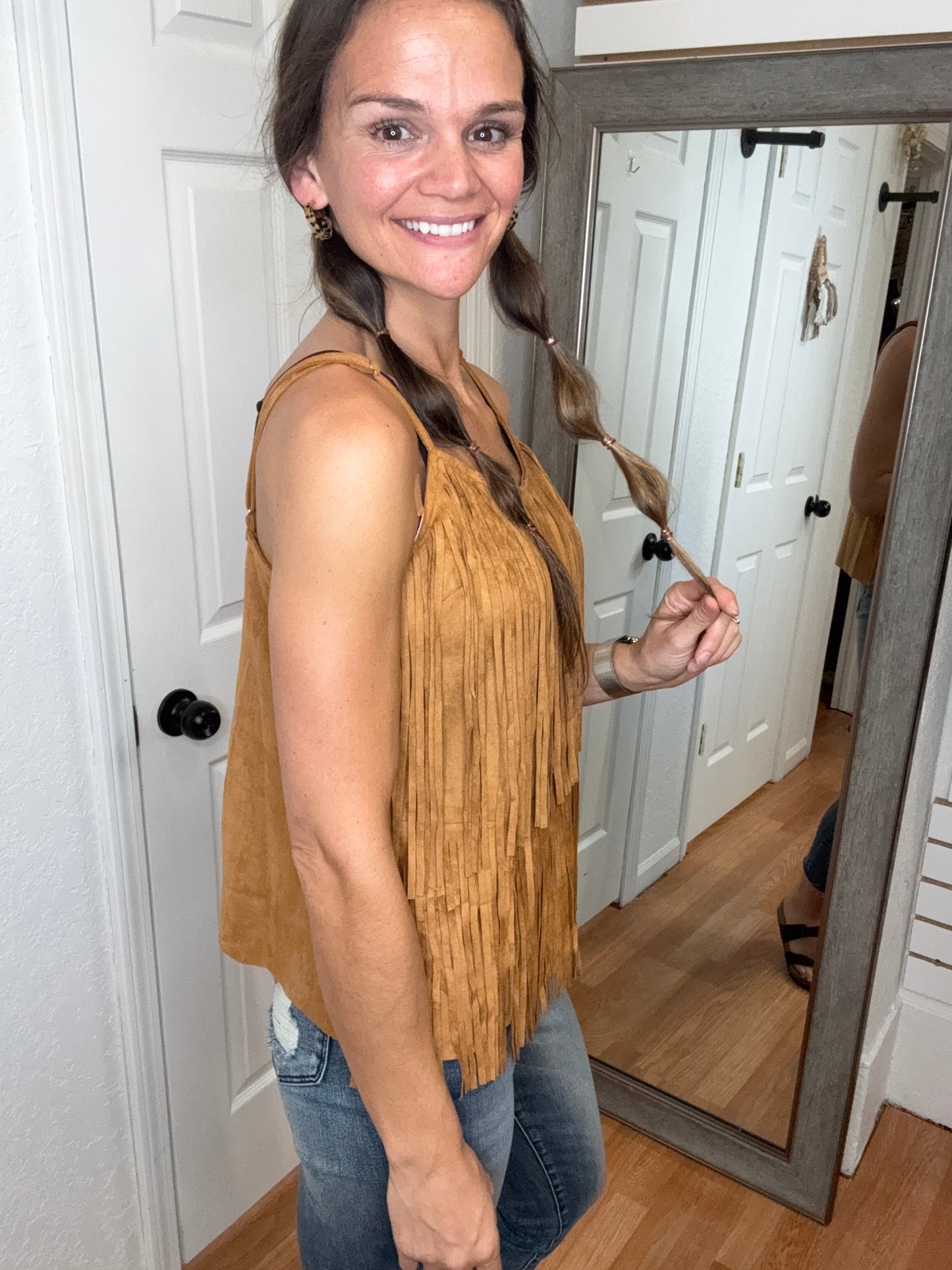 FRANNY FRINGE TANK TOP - VOCAL