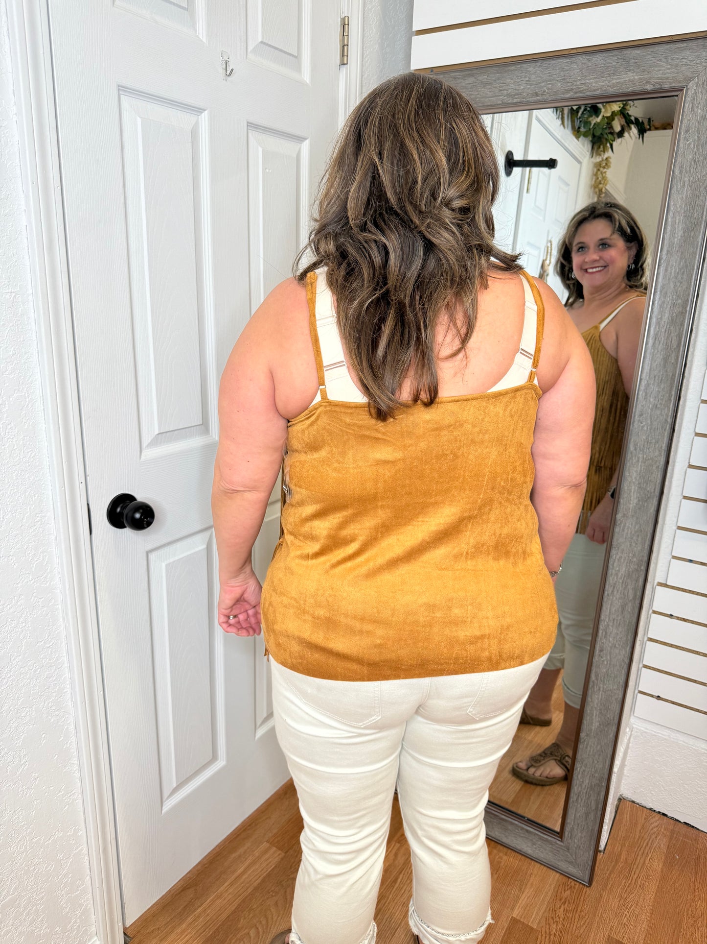 FRANNY FRINGE TANK TOP - VOCAL