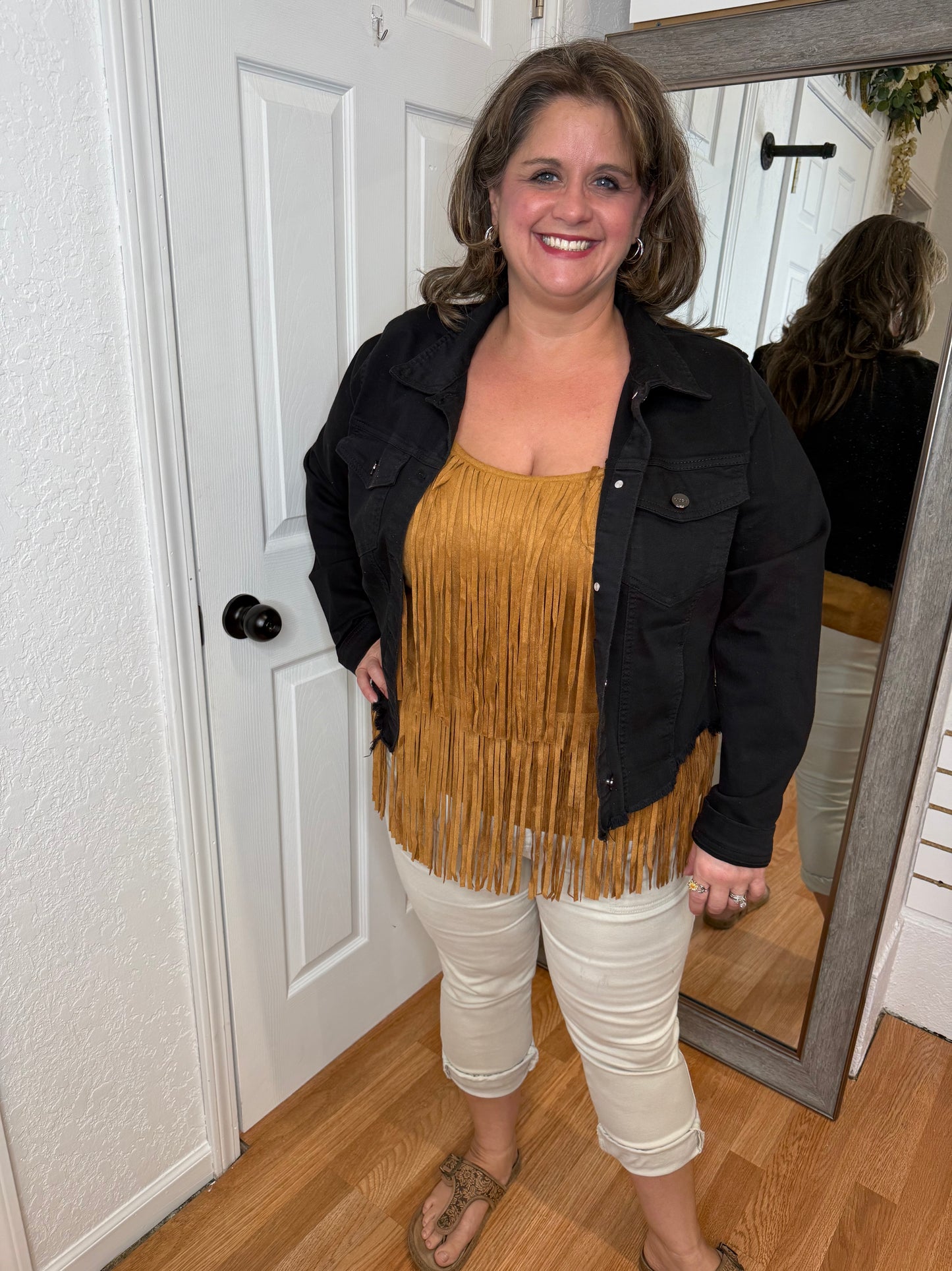 FRANNY FRINGE TANK TOP - VOCAL