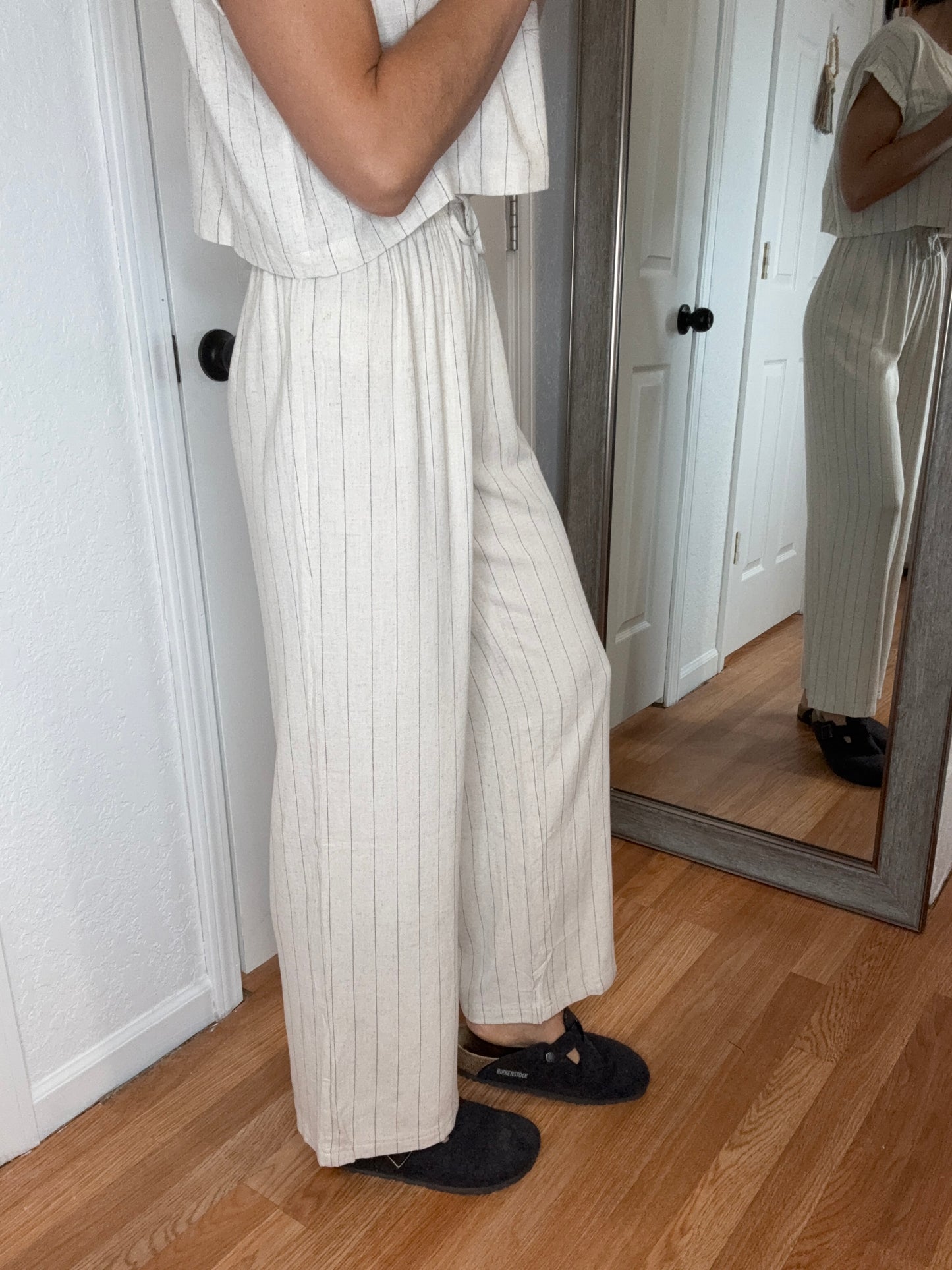 VESPER PANT - OATMEAL -BLU PEPPER