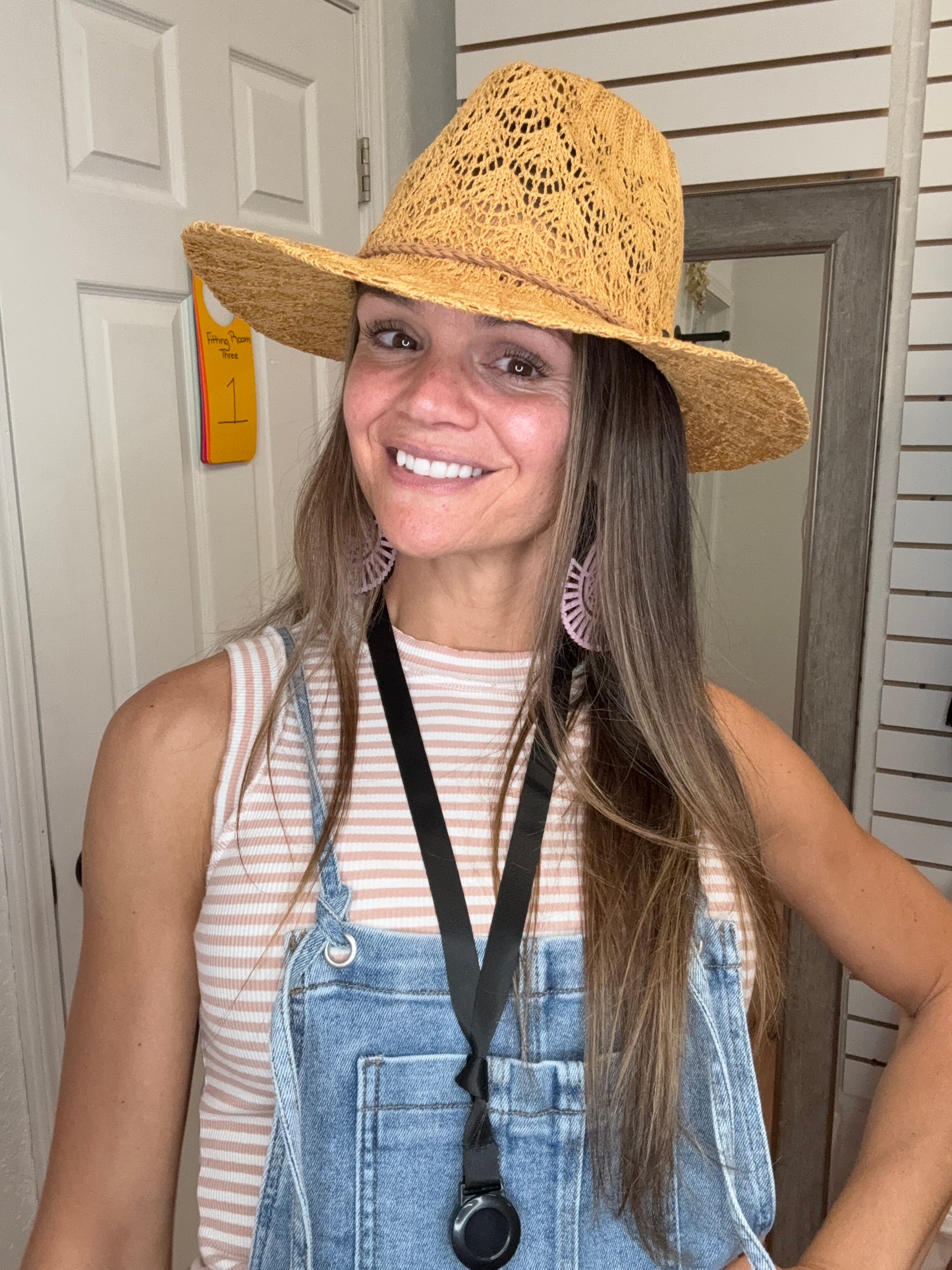 MELAYNEE PANAMA HAT - C.C