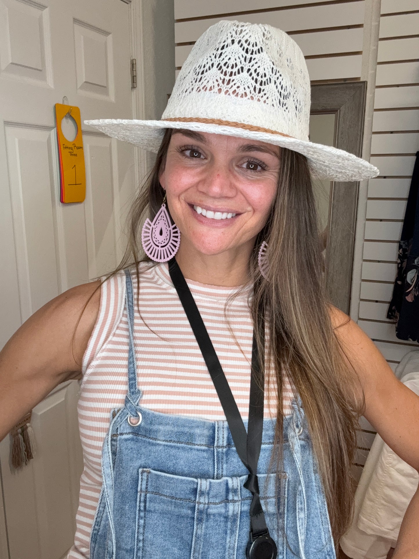 MELAYNEE PANAMA HAT - C.C
