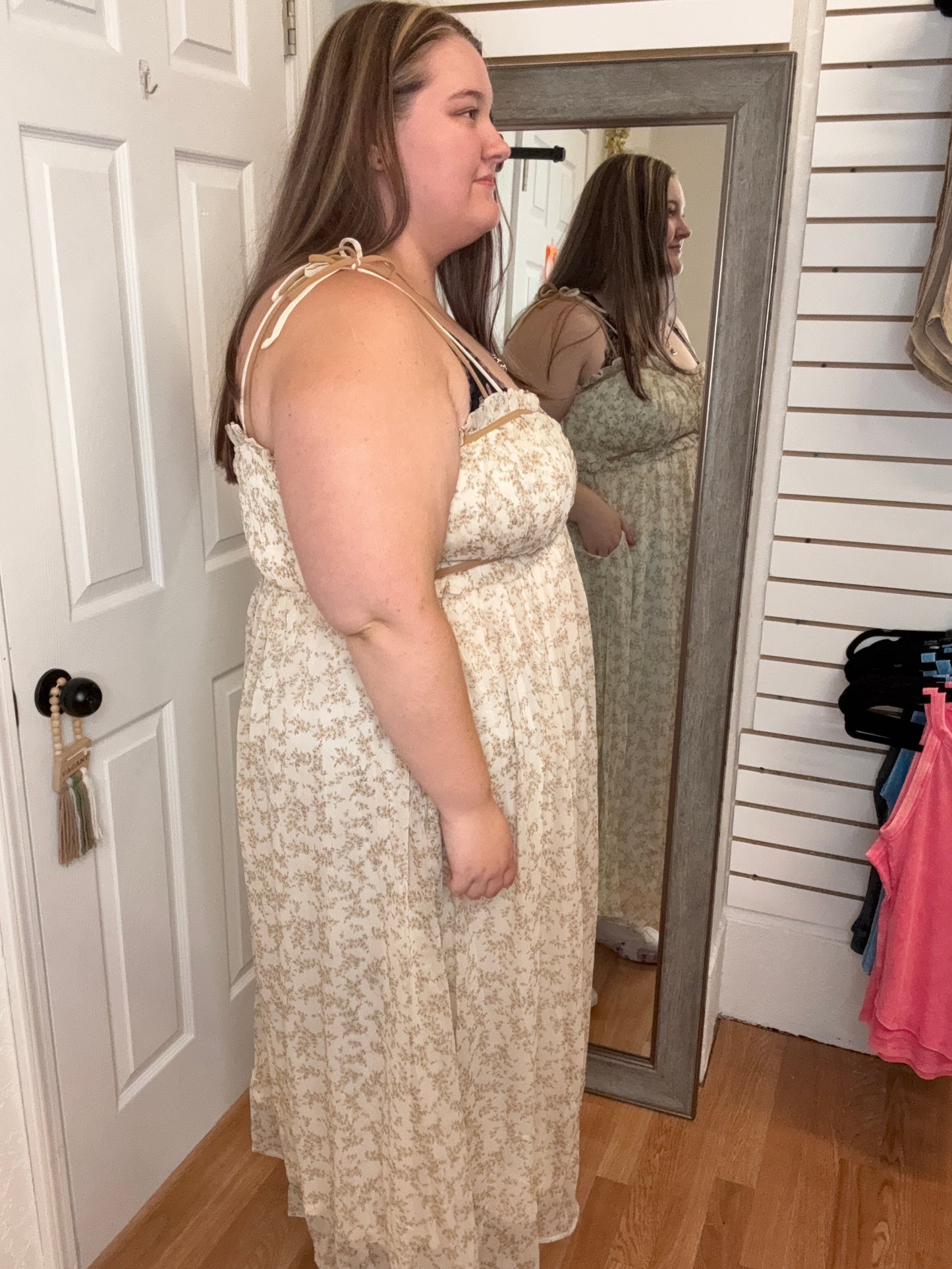 GARDEN FLORAL MIDI DRESS - DAVI DANI
