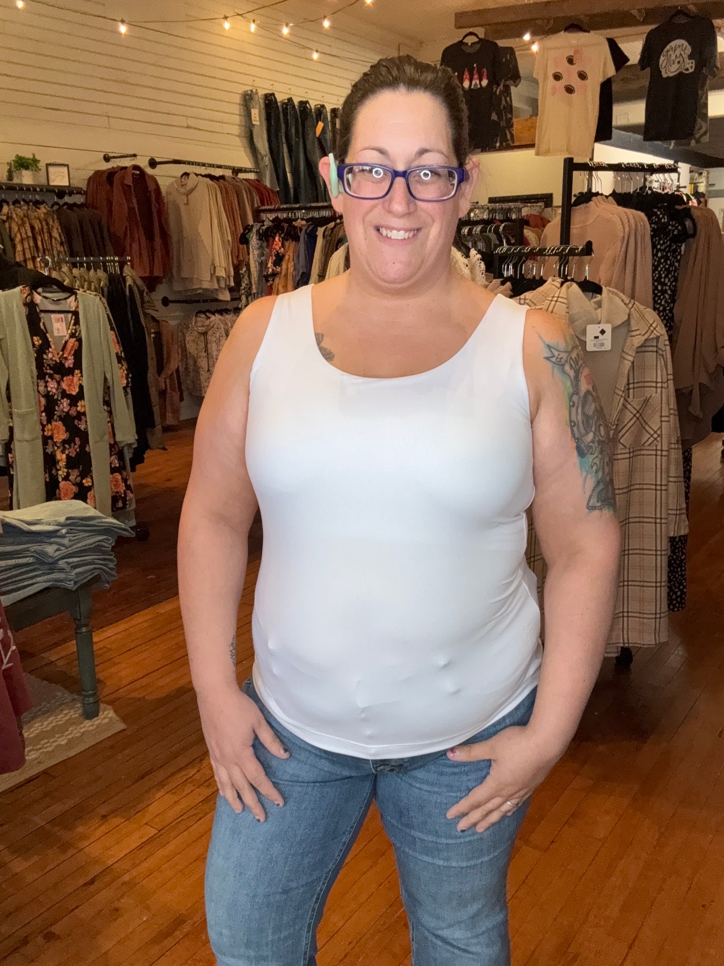 BUTTER TANK - WHITE