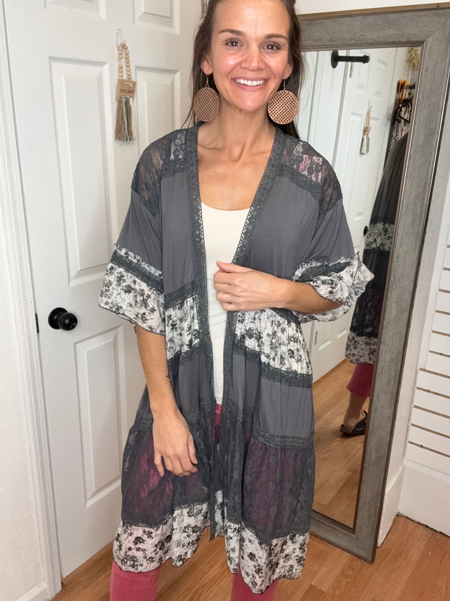 TEMPERANCE COVER UP TOP -POL