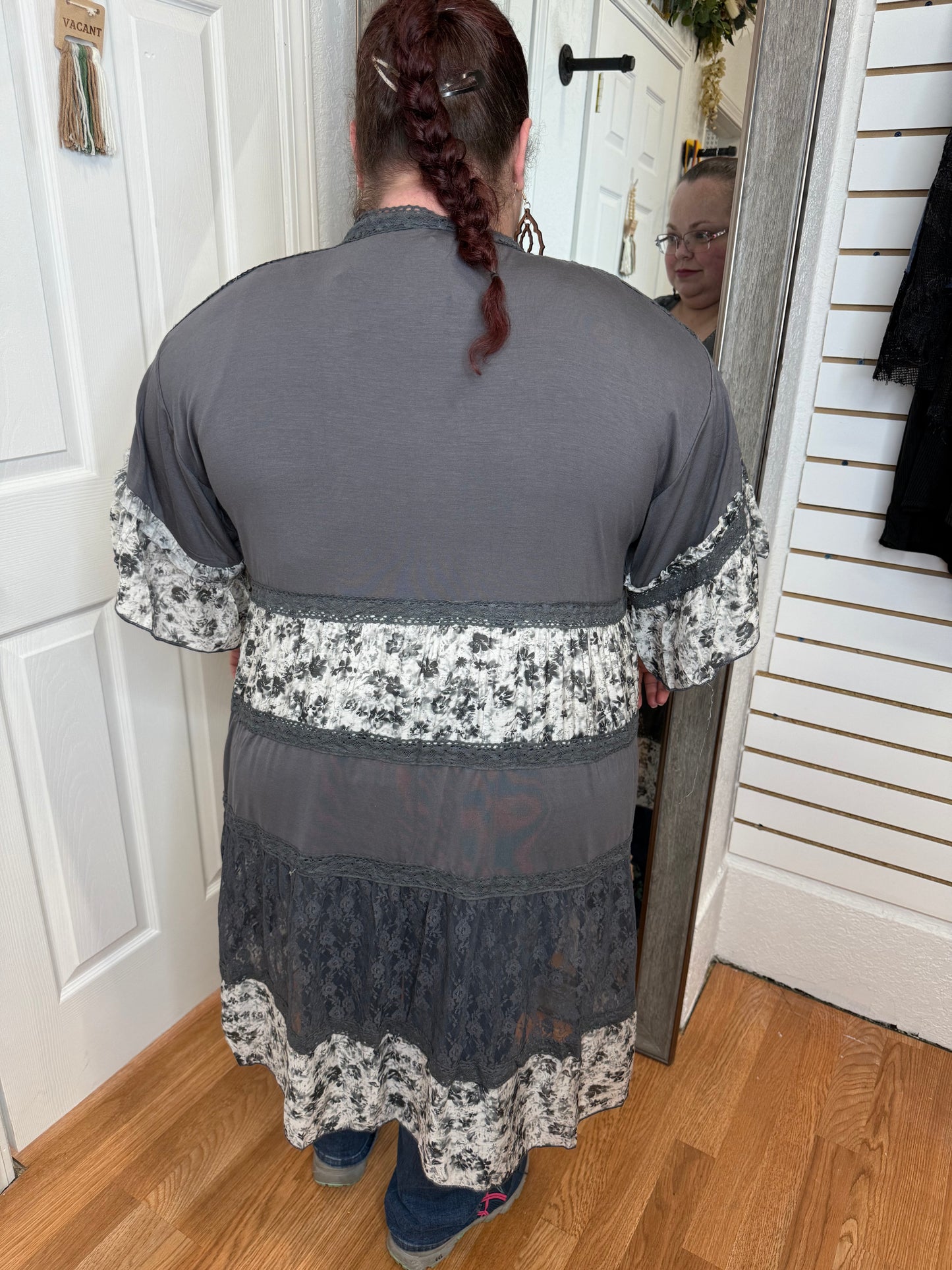 TEMPERANCE COVER UP TOP -POL