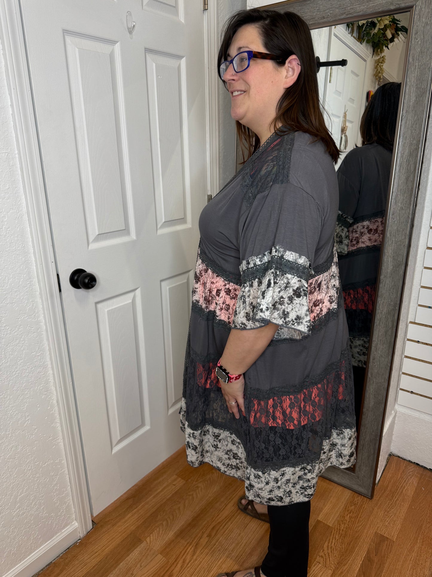 TEMPERANCE COVER UP TOP -POL