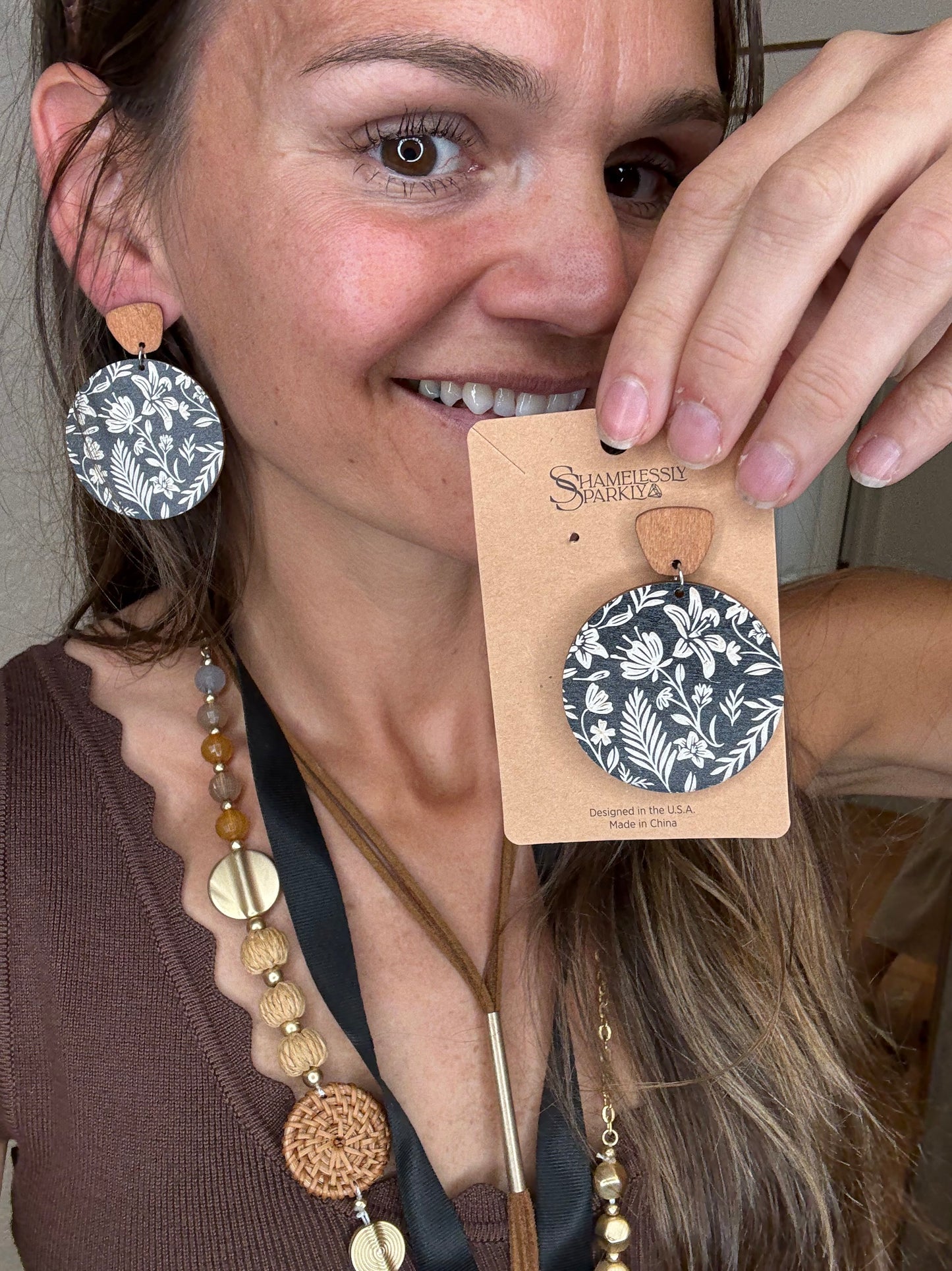 FLORAL FIELDS EARRINGS - MIA ACCESSORIES