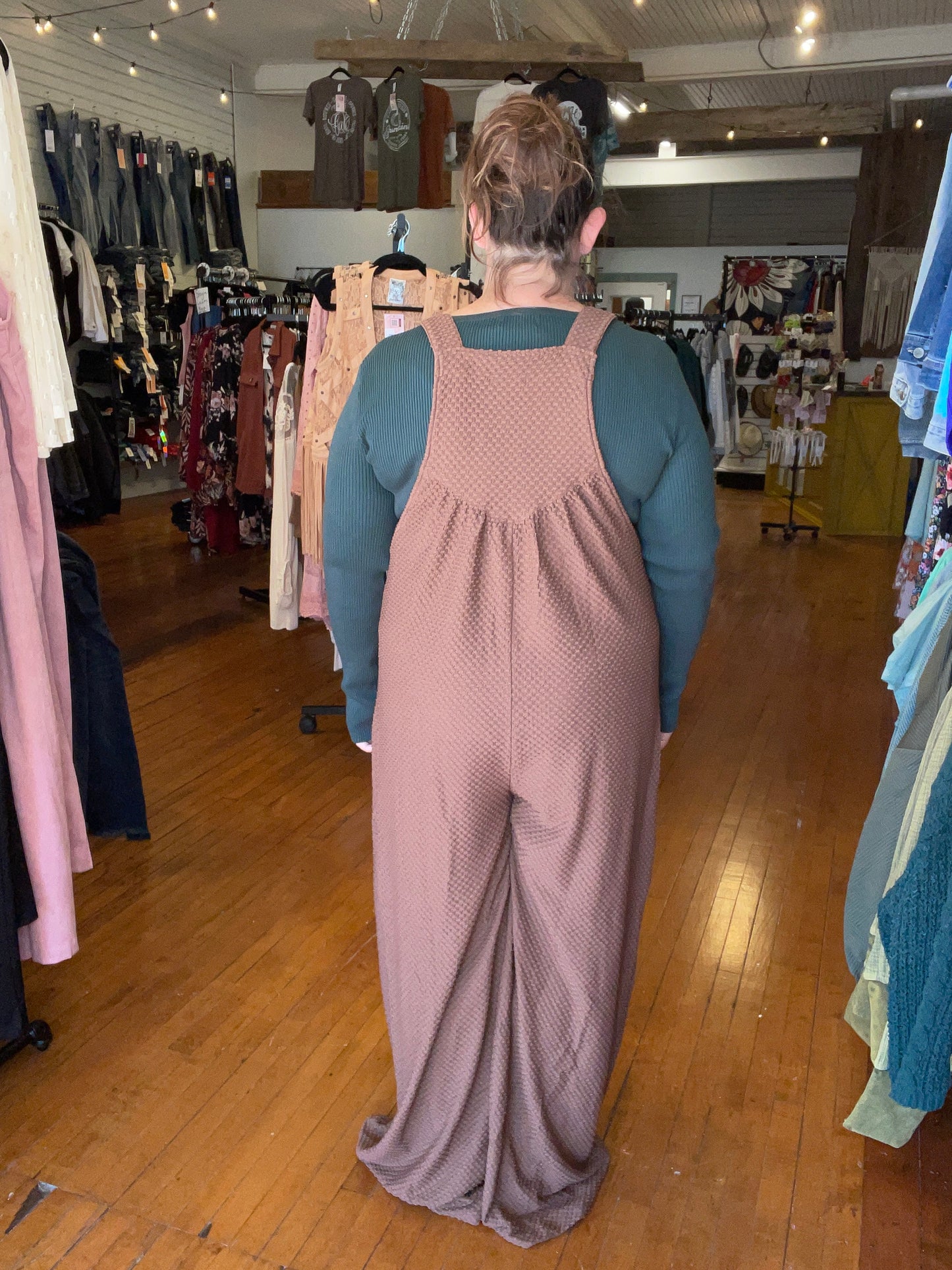 Emma Overalls - Chocolate