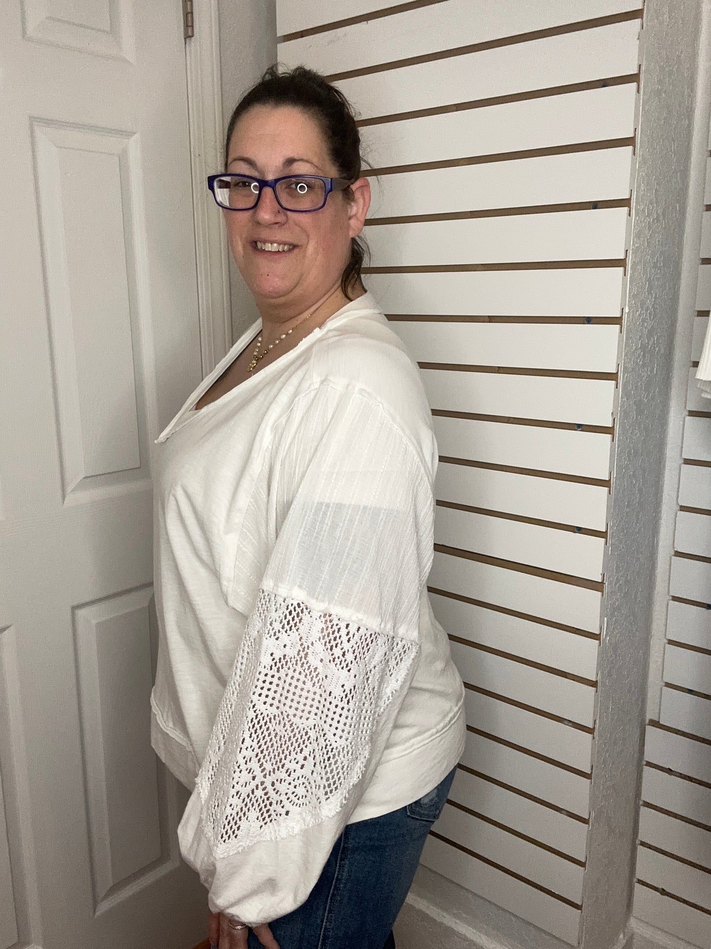 ODDI - PIXIE TOP - WHITE