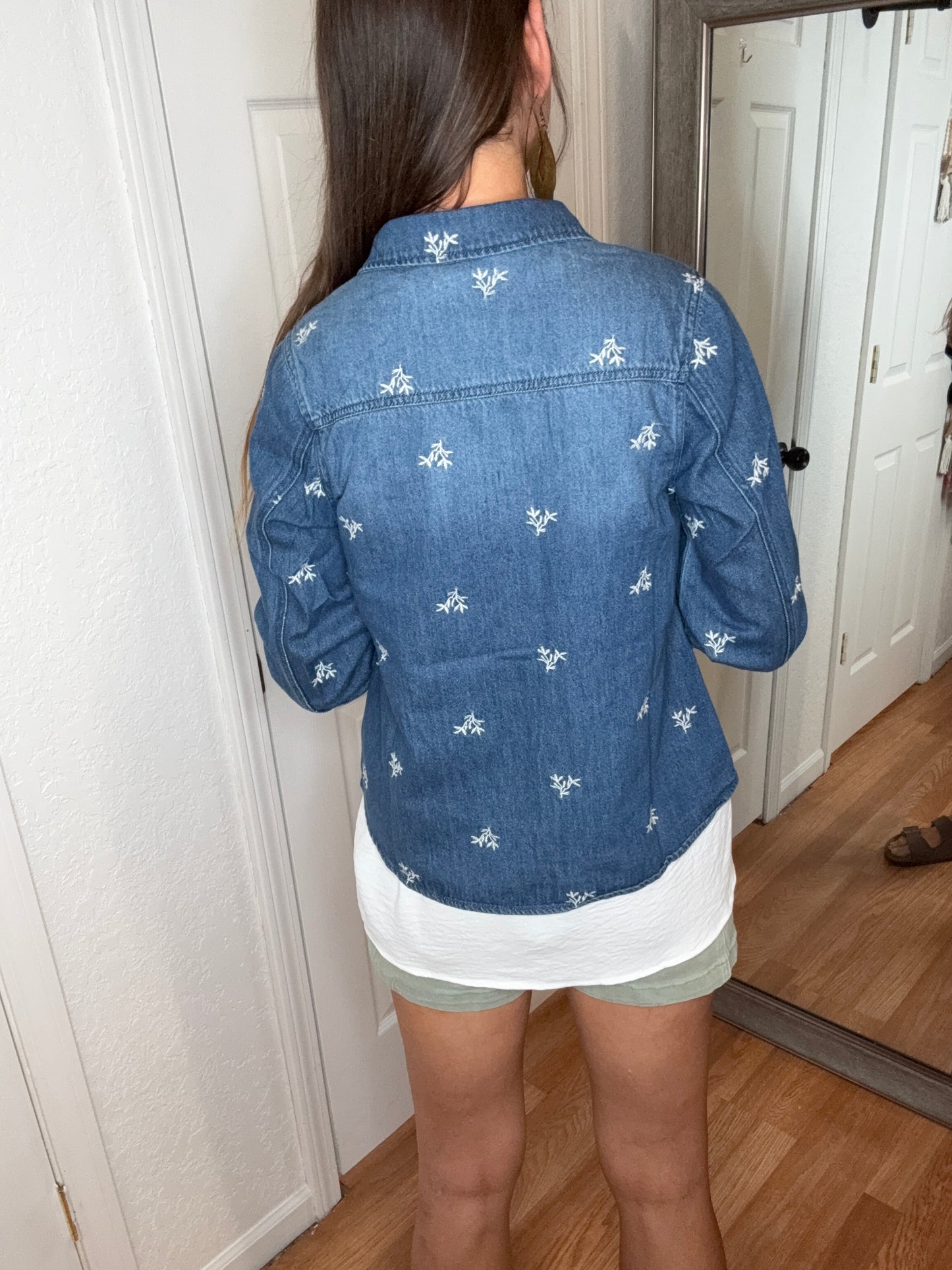 SERENITY DENIM SHIRT - RISEN