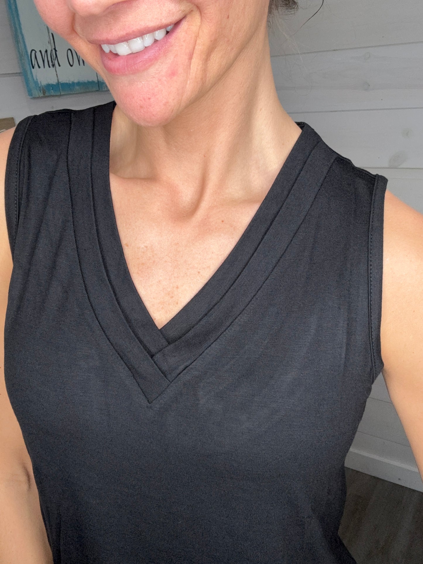 LENESSA SLEEVELESS TOP - STACCATO