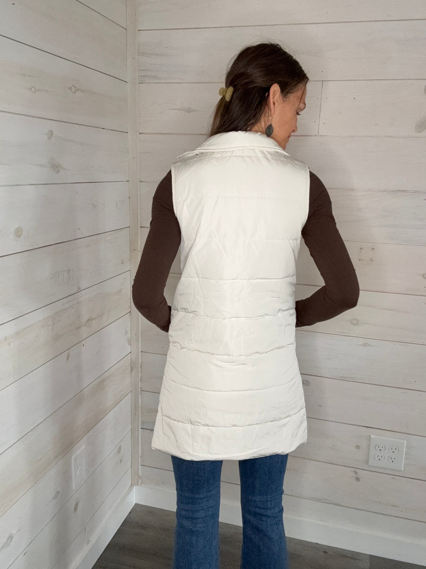 HARLOW VEST CREAM - MICHELLE MAE