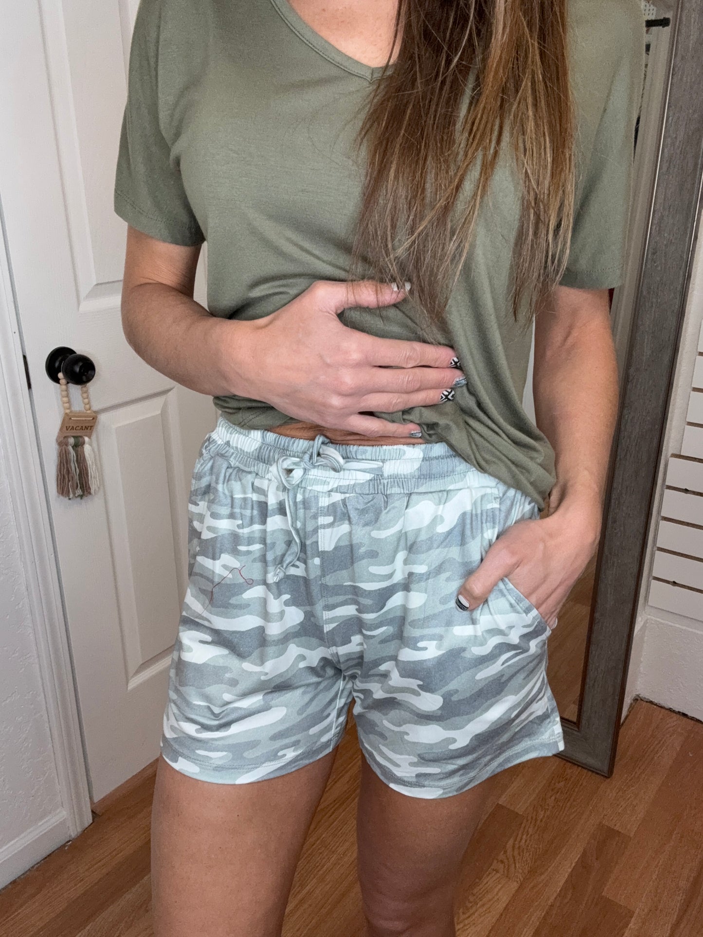 JAMIE SHORTS- CAMO- MICHELLE MAE