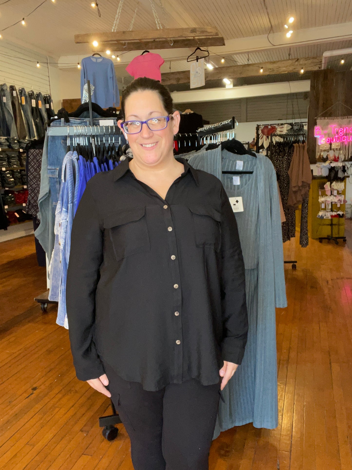 Raine Blouse - Black