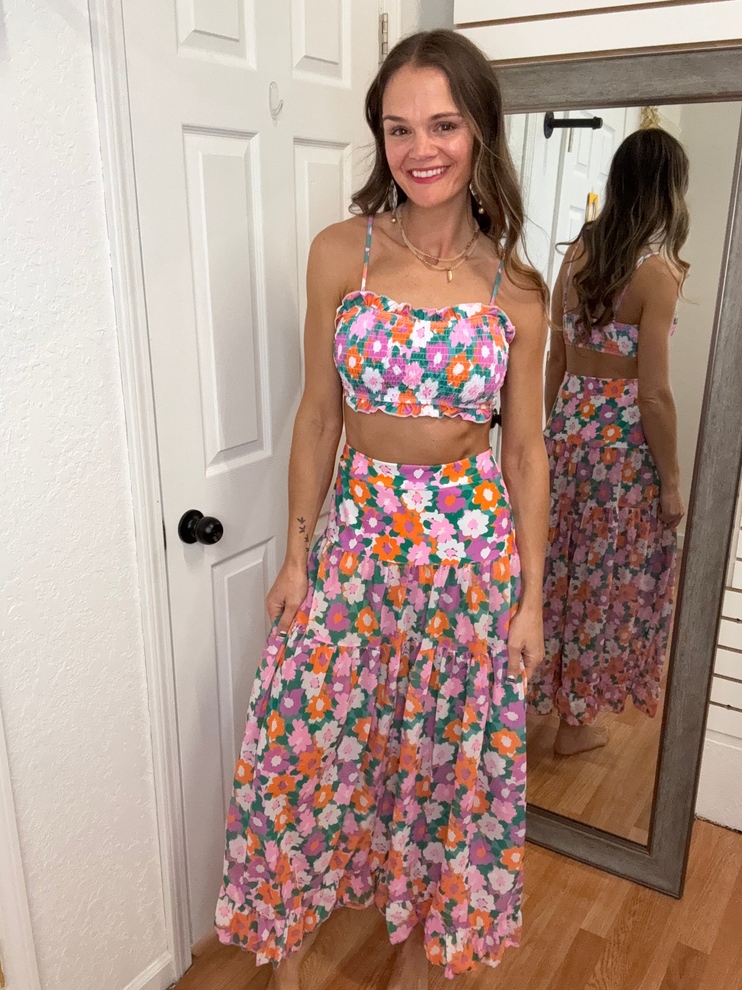 AMALFI BLOOMS - 3 PIECE SWIM SET