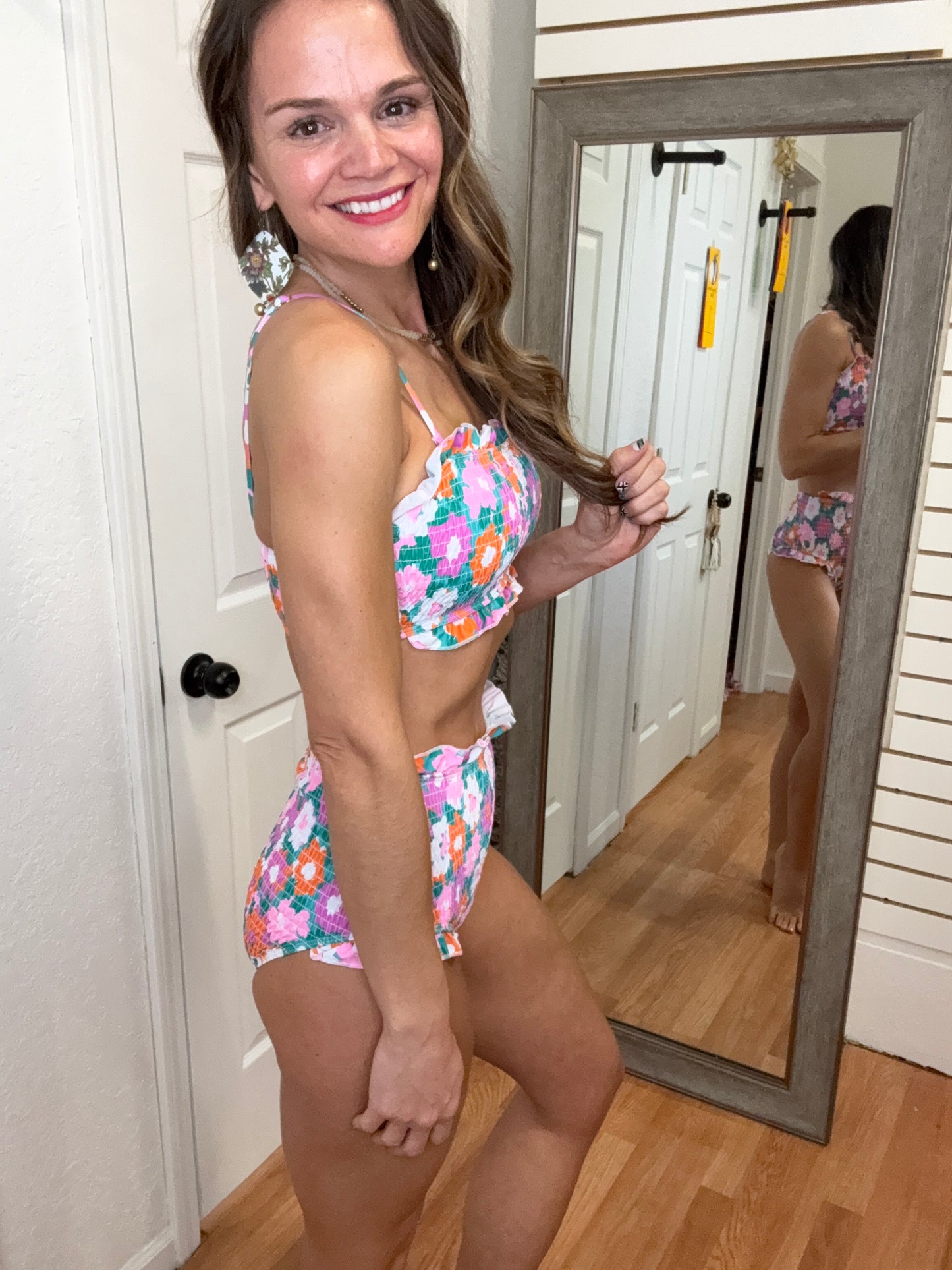 AMALFI BLOOMS - 3 PIECE SWIM SET