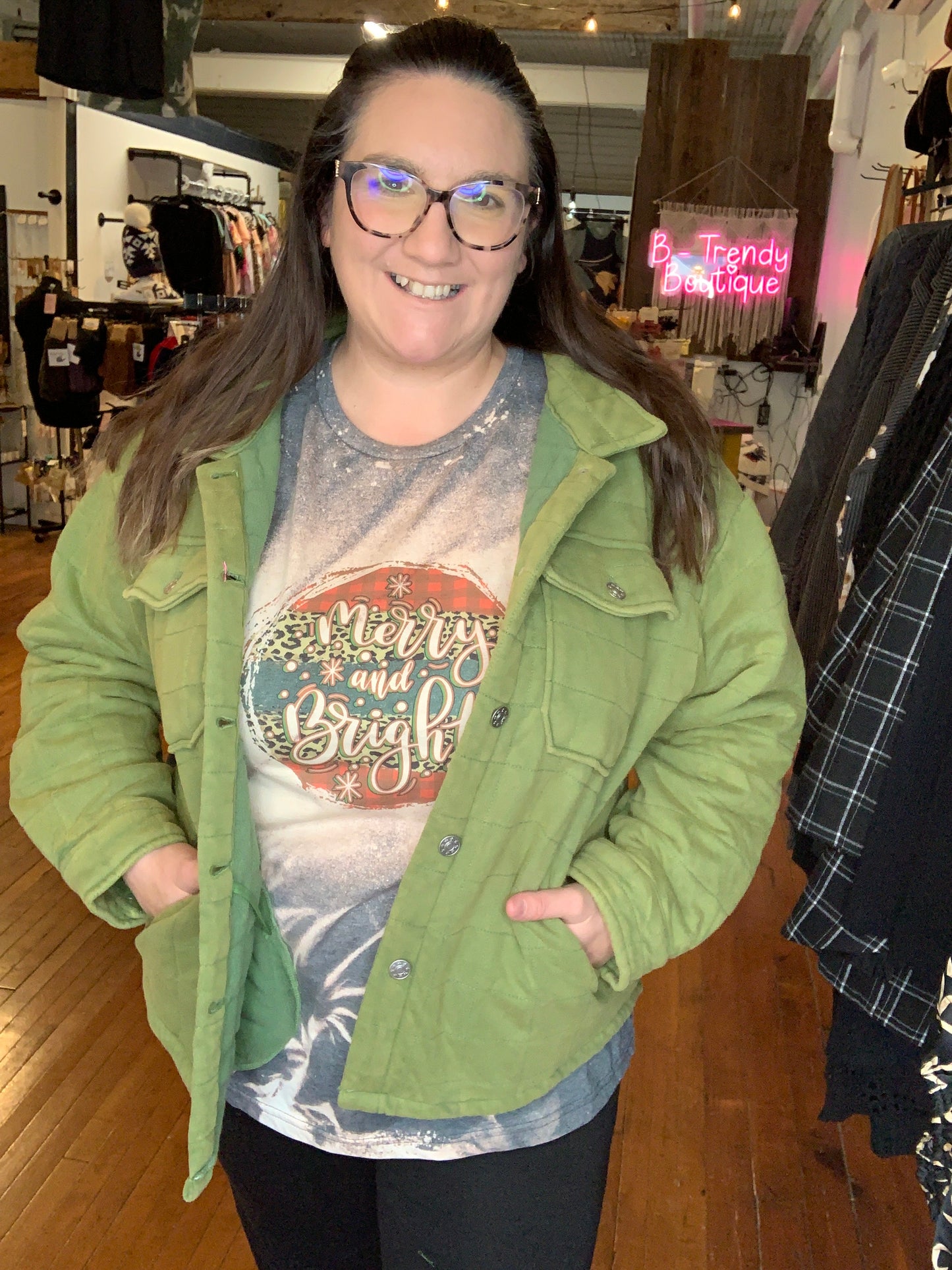 Quincey Quilted Layering Jacket