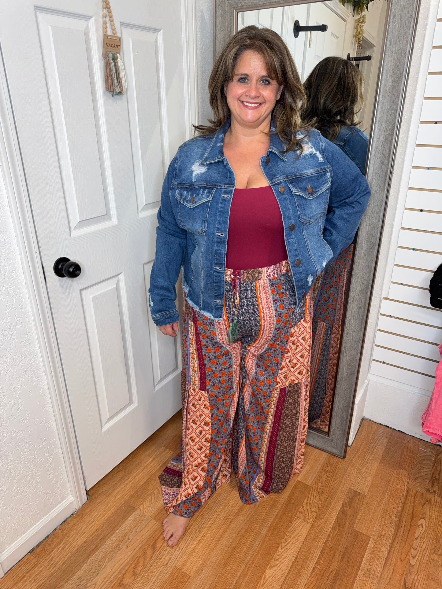 MAYBELL PALAZZO PANTS - EASEL