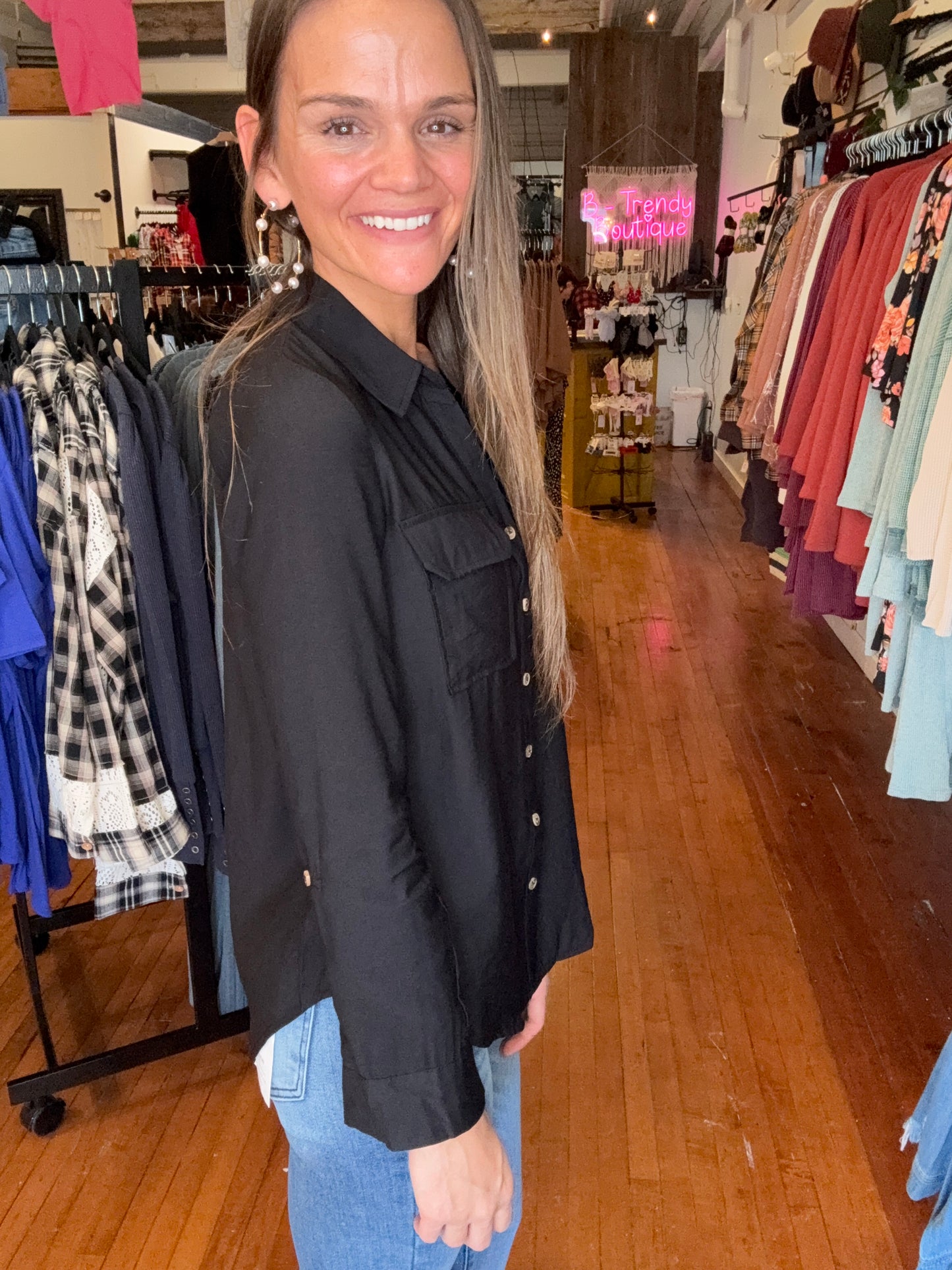 Raine Blouse - Black