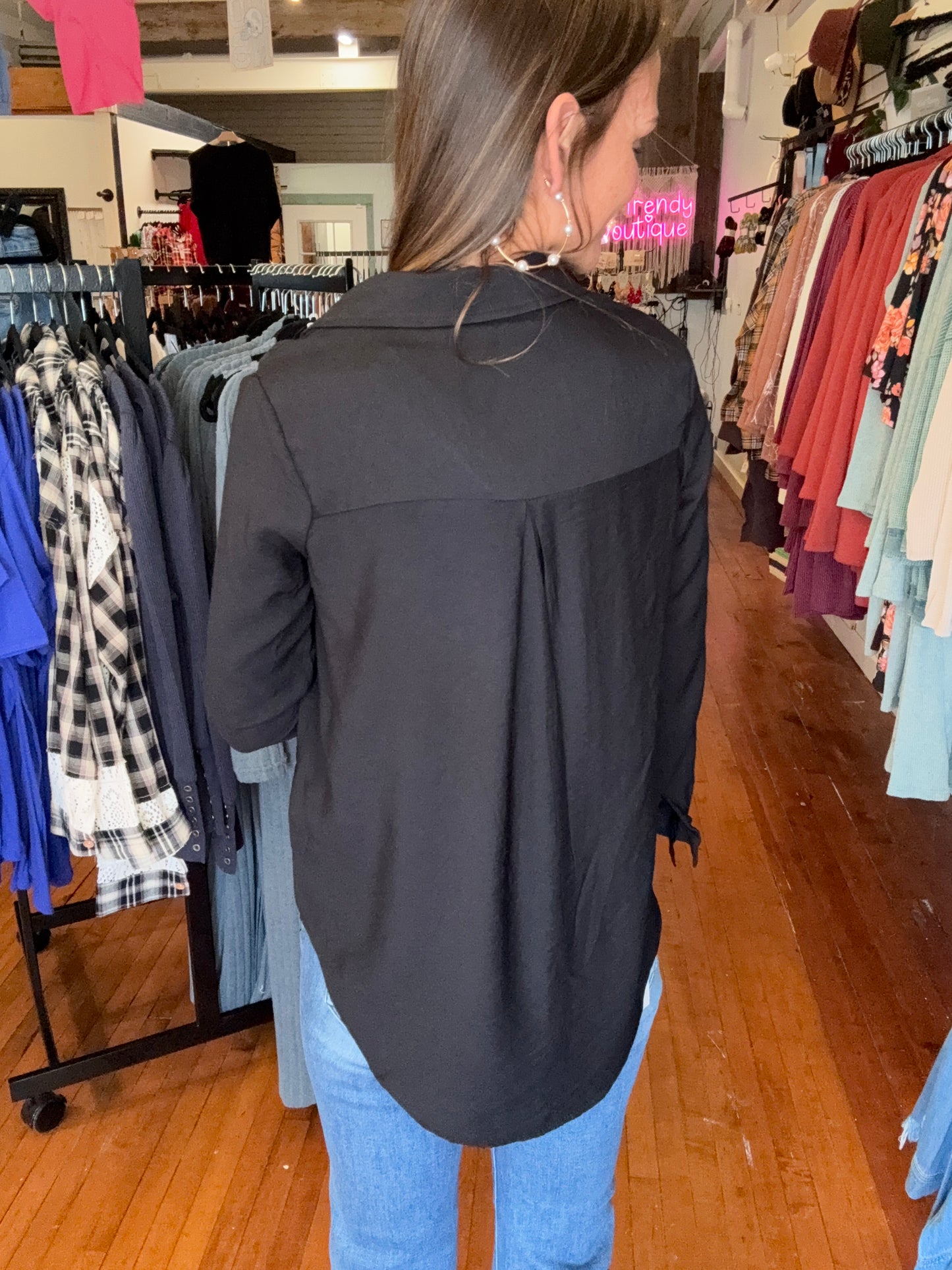 Raine Blouse - Black