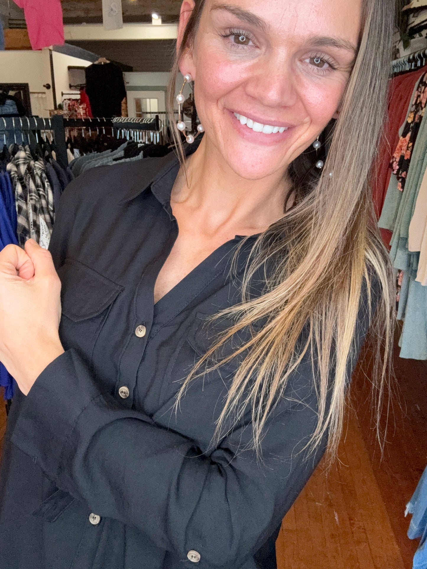 Raine Blouse - Black