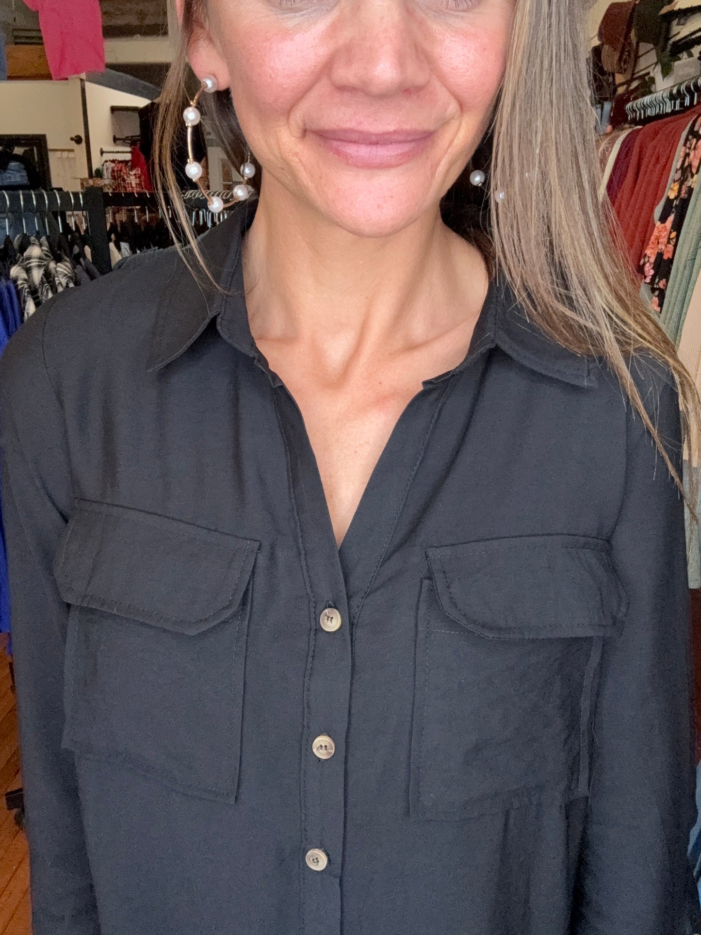Raine Blouse - Black