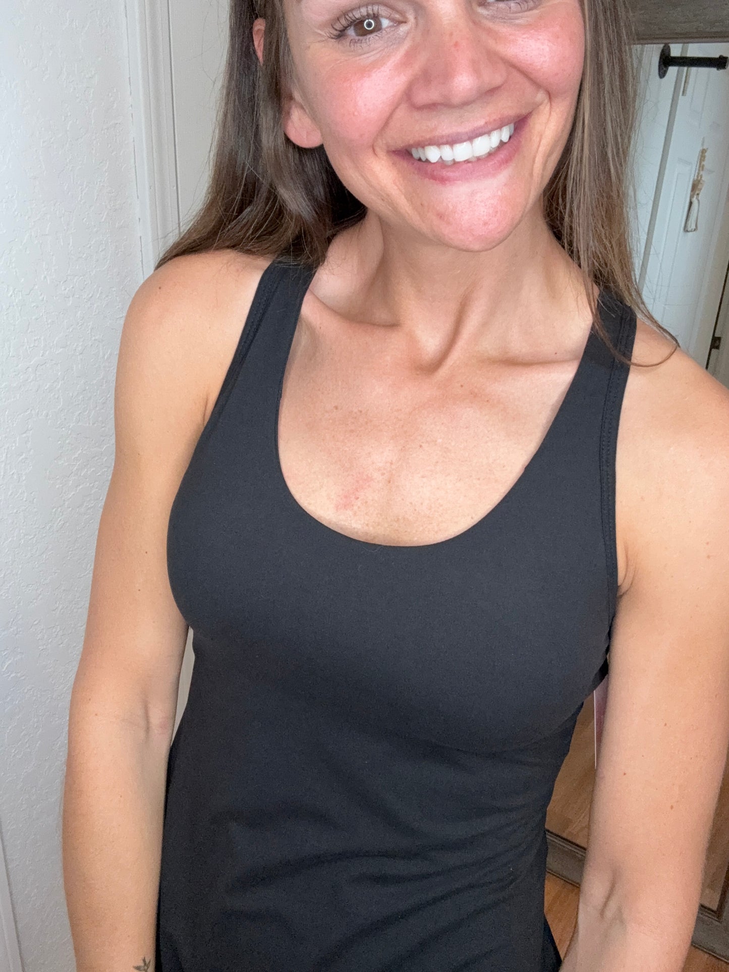 LENA TENNIS ROMPER DRESS BLACK - RAE MODE