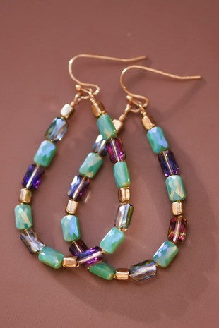 TURQ EARRINGS - MIA ACCESSORIES
