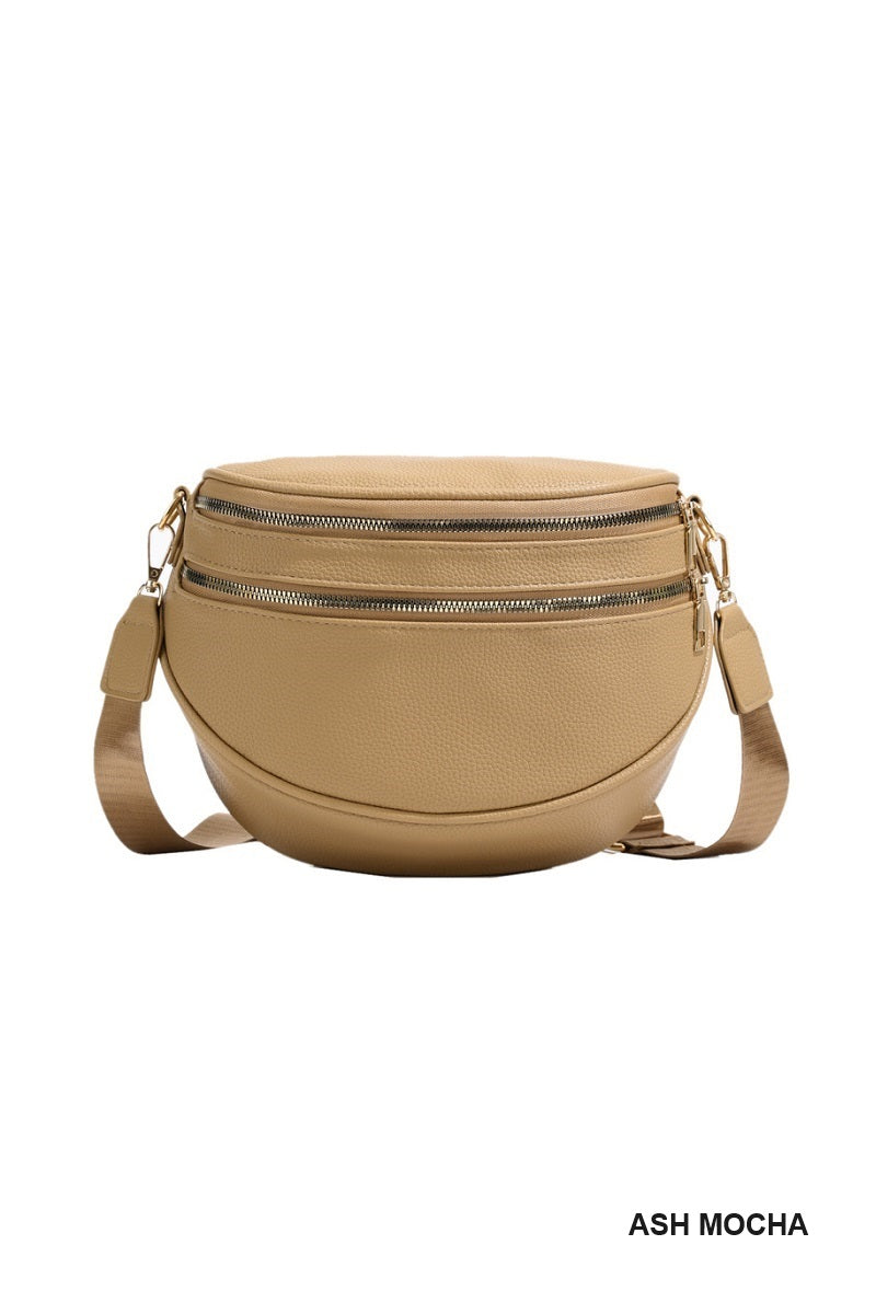 FRANNY MAE BUM BAG -MOCHA