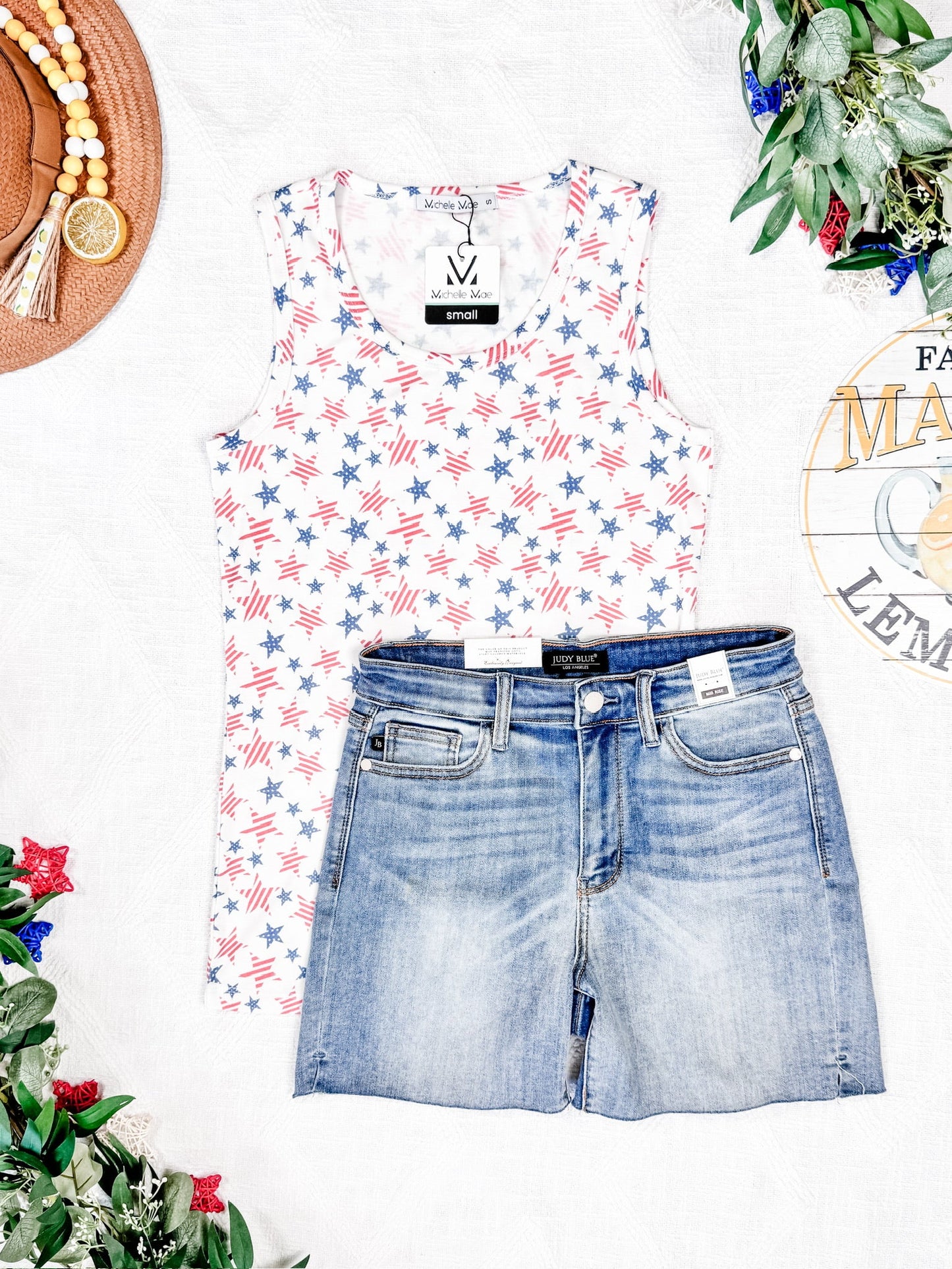 IN STOCK Ava Tank - American Stars and Stripes