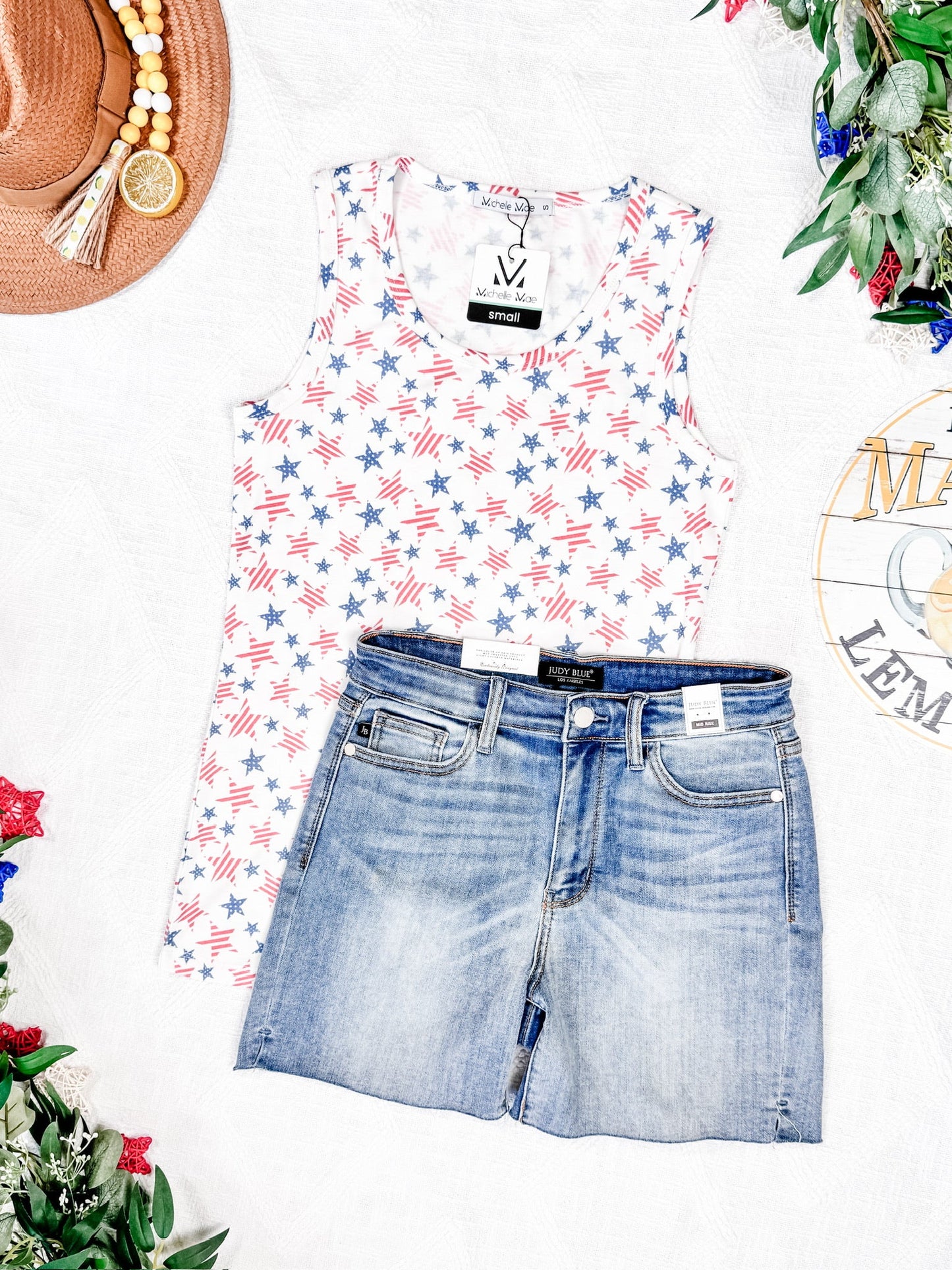 IN STOCK Ava Tank - American Stars and Stripes