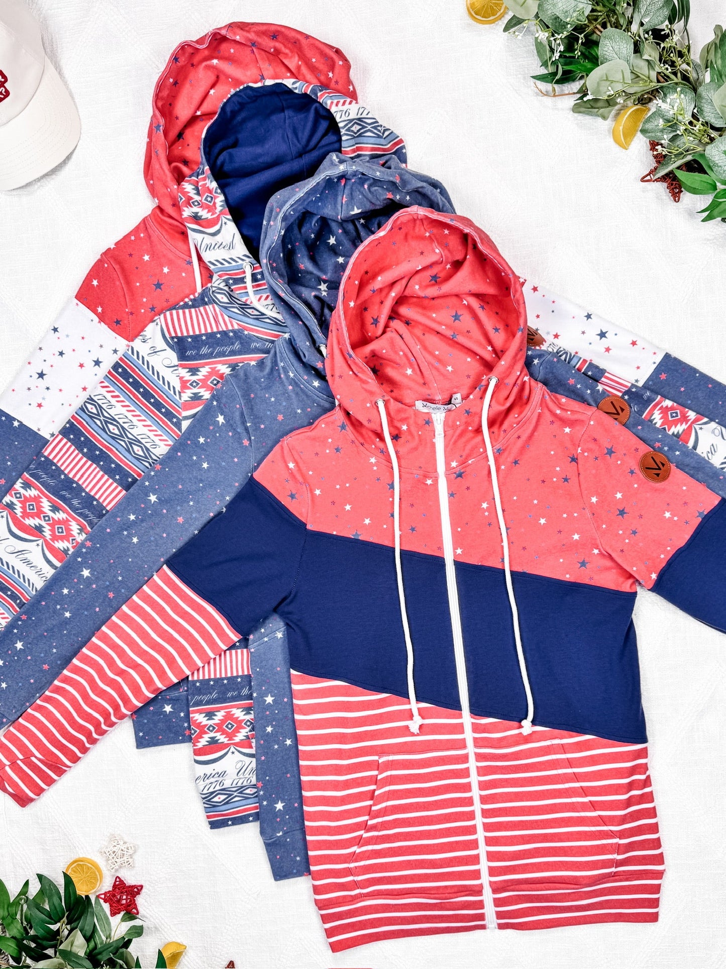 IN STOCK HalfZip Hoodie - American Roots