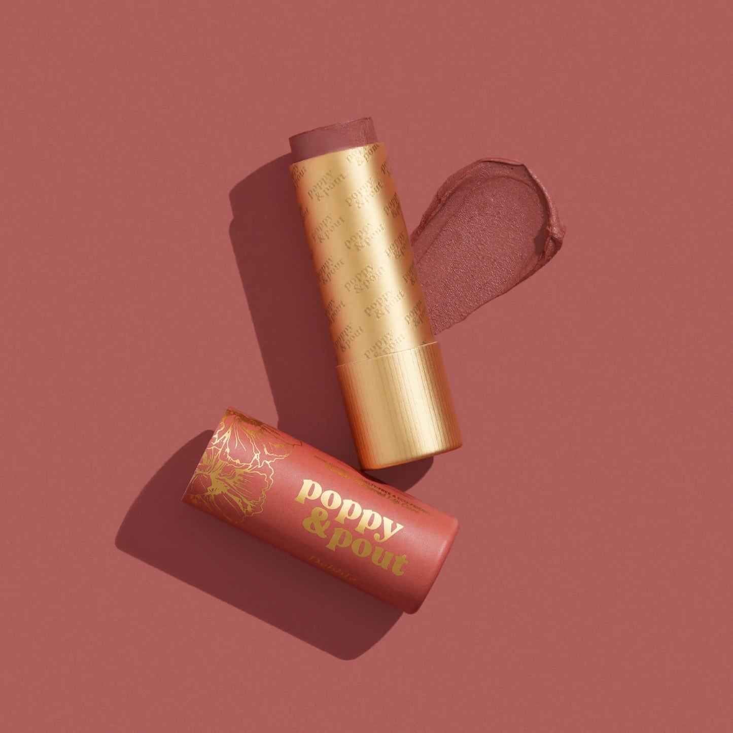 POPPY AND POUT NATURAL LIP BALM TINTS- MULTIPLE COLOR OPTIONS