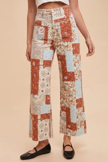 Patty Patchwork Pants- Anniewear