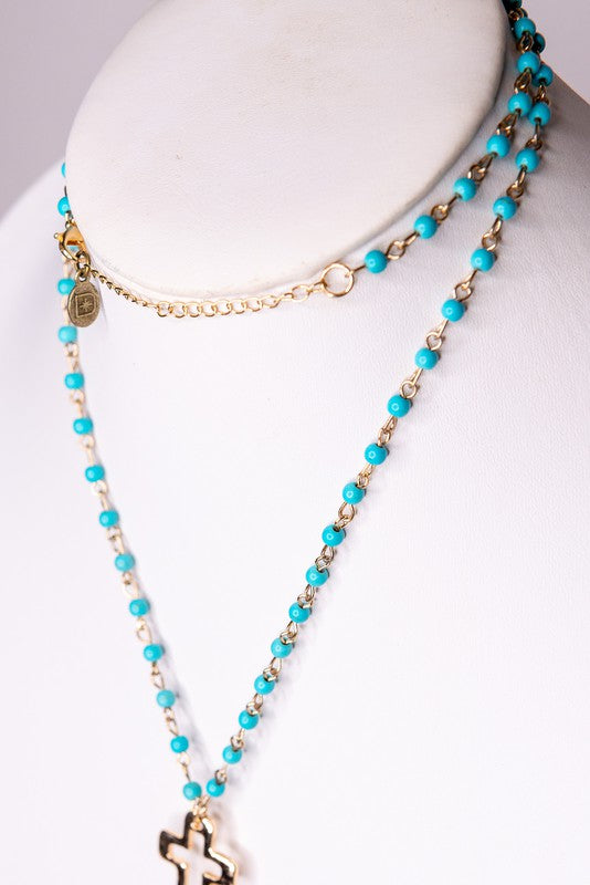 Emerson Necklace Turquoise