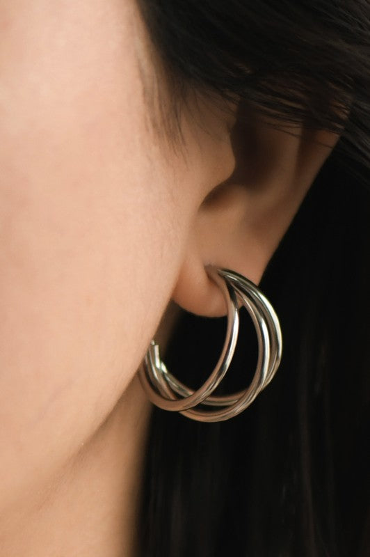 Stainless Steel Hoops