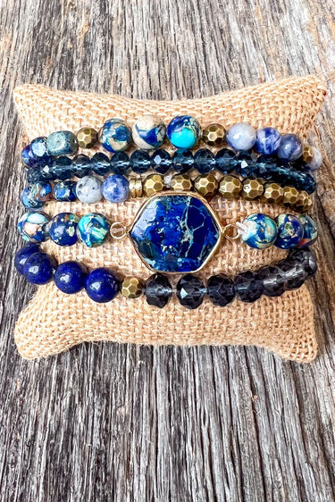 Janet Stacked Bracelet- Dylan Jewelry